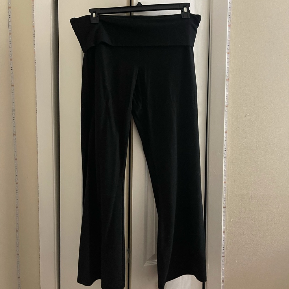 NEW Victoria’s Secret Black Yoga Pants Flare Legging Bootcut Pants Sz XL